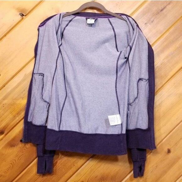 Nike Dri-Fit Jacket Size Xs Y2K Purple Long Sleeve Full Zip - Picture 6 of 8